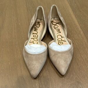 Sam Edelman Oatmeal Suede Rooney Flats